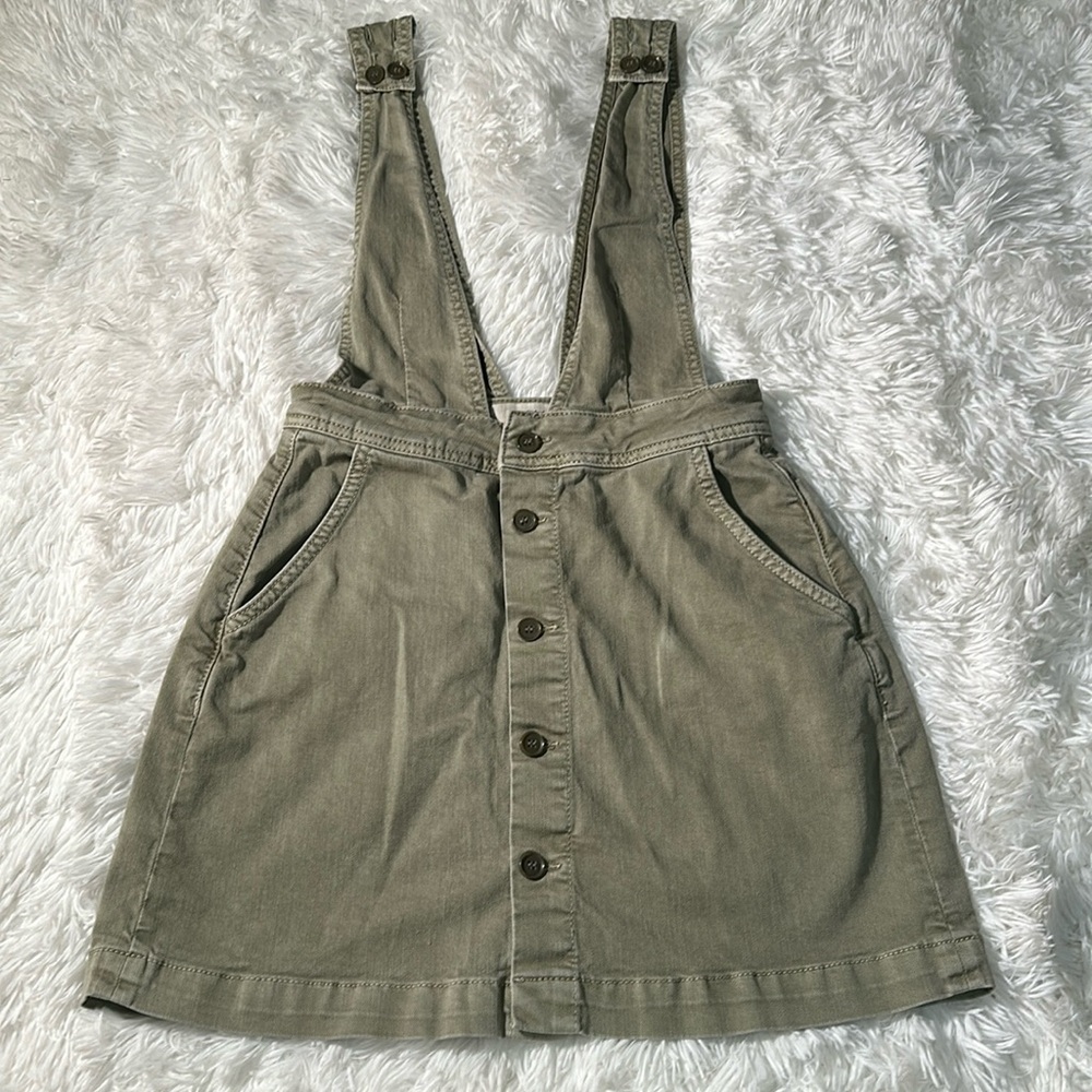 Olive we the free overall skirt